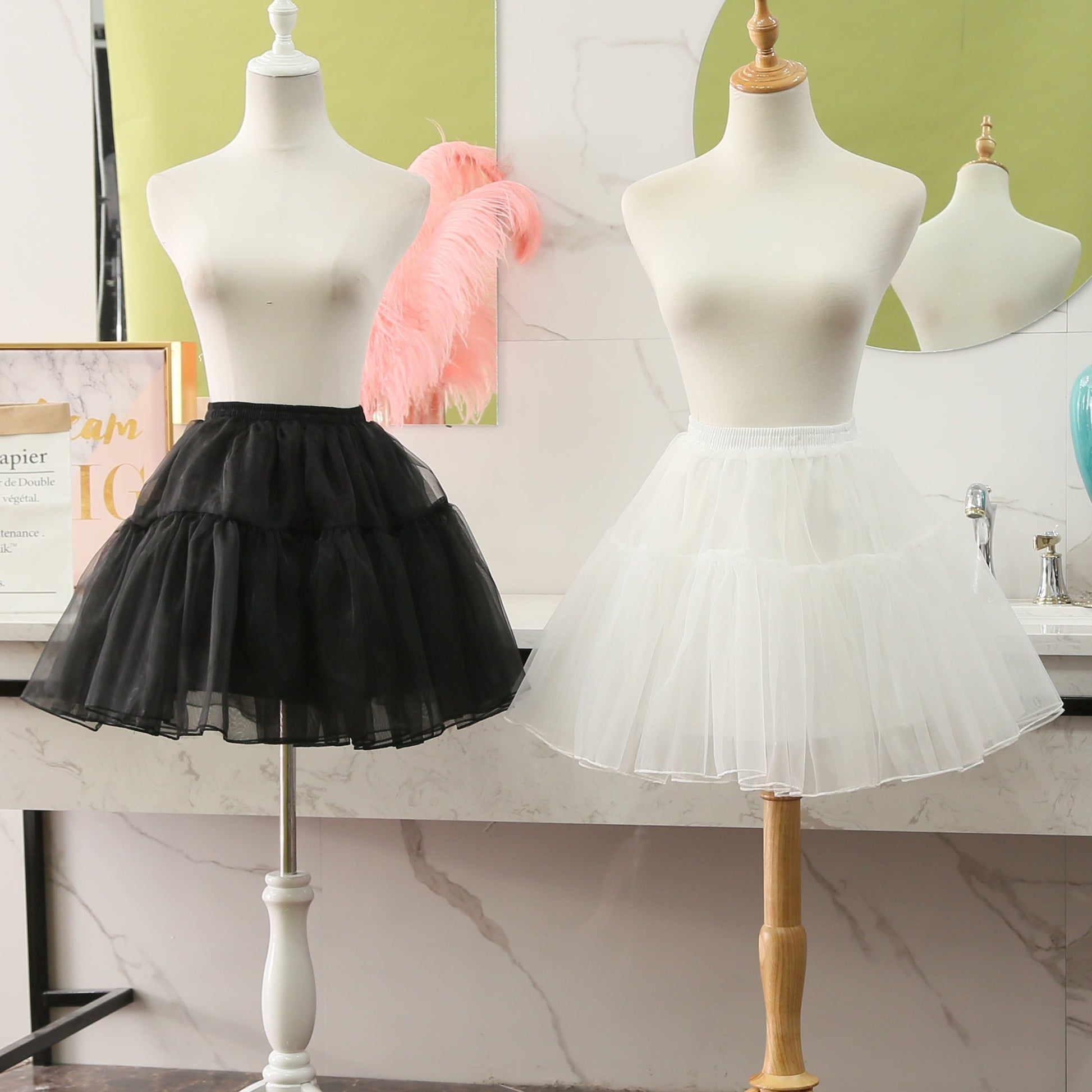 Manyiluo - Jenny Ku - Daily Lolita 17.7 (45 CM) Boneless Puffy Petticoat"