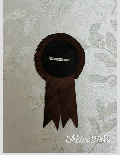 Alice Girl - Duke of Victoria - Classic Lolita Top Hat & Brooch