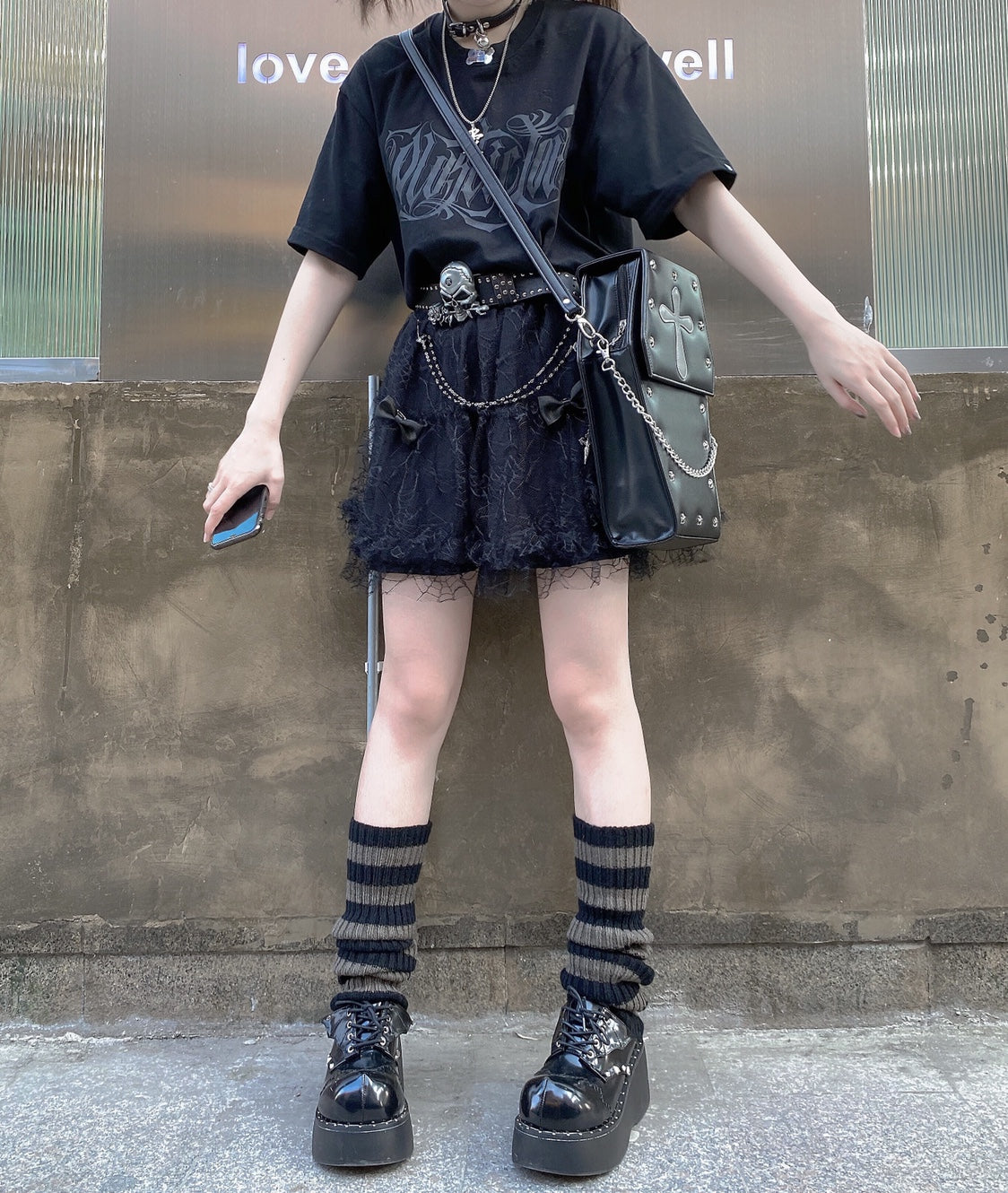 Loris - Gothic Coffin Punk Style Bag