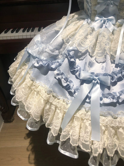 Sugar Girl - Dreamy Butterfly - Ballet-style Sweet Lolita JSK Dress With Large Bow Trailing