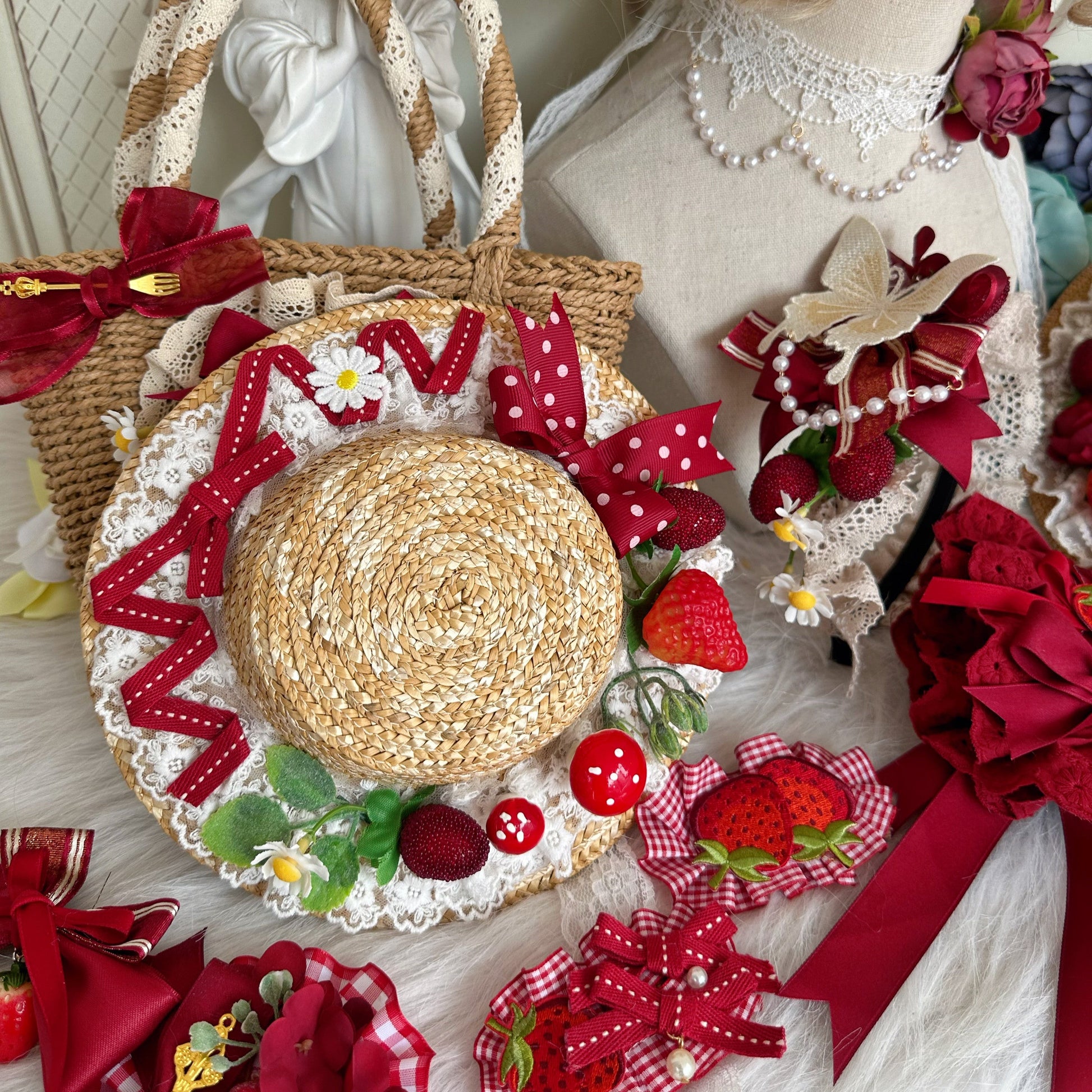 Chestnut Lolita - Country Lolita Hand-made Headdress Accessory