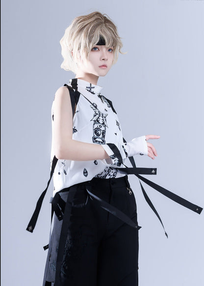 Princess Chronicles - Shadow Story - Sleeveless Daily Summer Shirt