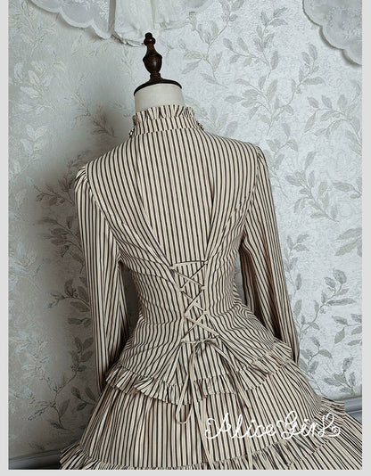 Alice Girl - Duke of Victoria - Classic Lolita SK & Overskirt Set