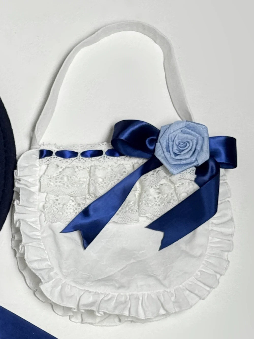 LeMiroir - Winter Solstice - Elegant Lolita Hat, Detachable Collar, Handbag