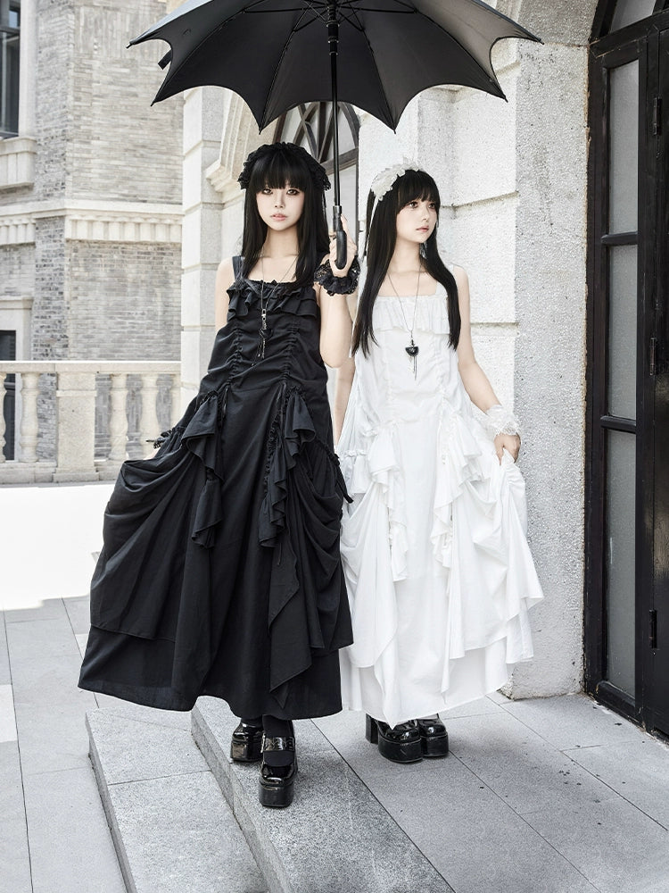 With PUJI - Dream - Daily Twins Lolita JSK, Loose Fit, Hidden Pockets