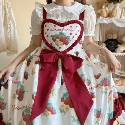 Sugar Girl - Sweet Lolita Blouse Bubble Sleeve Shirt