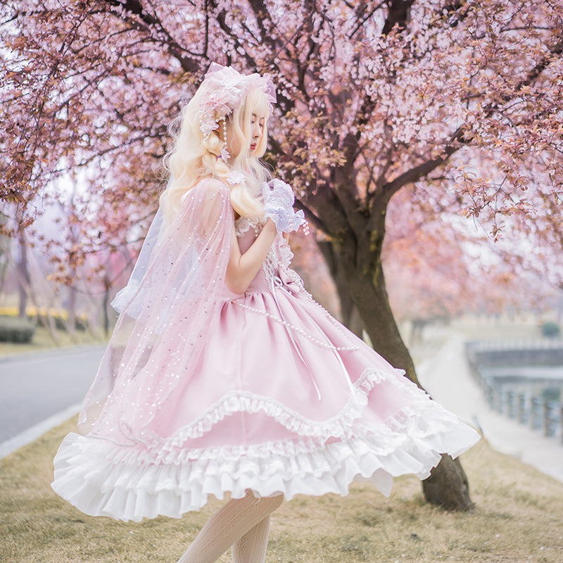 Fairy Tales - Fate Quartet Bridal Lolita Gothic JSK Dress