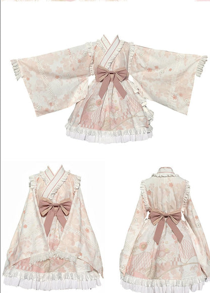 With PUJI - Xiaochunrihe - Wa Lolita OP Dress