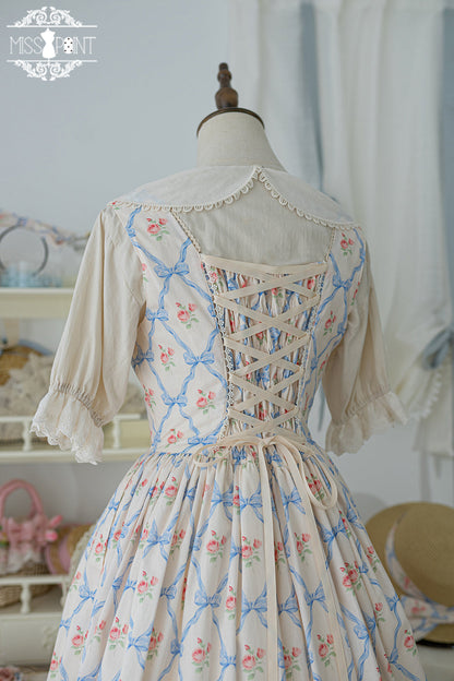 Miss Point - Happy Summer - Elegant Lolita Floral JSK Dress