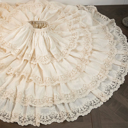 Miss Point - Forest Waltz - Classic Lolita Tiered Skirt Multi-layer Embroidered SK