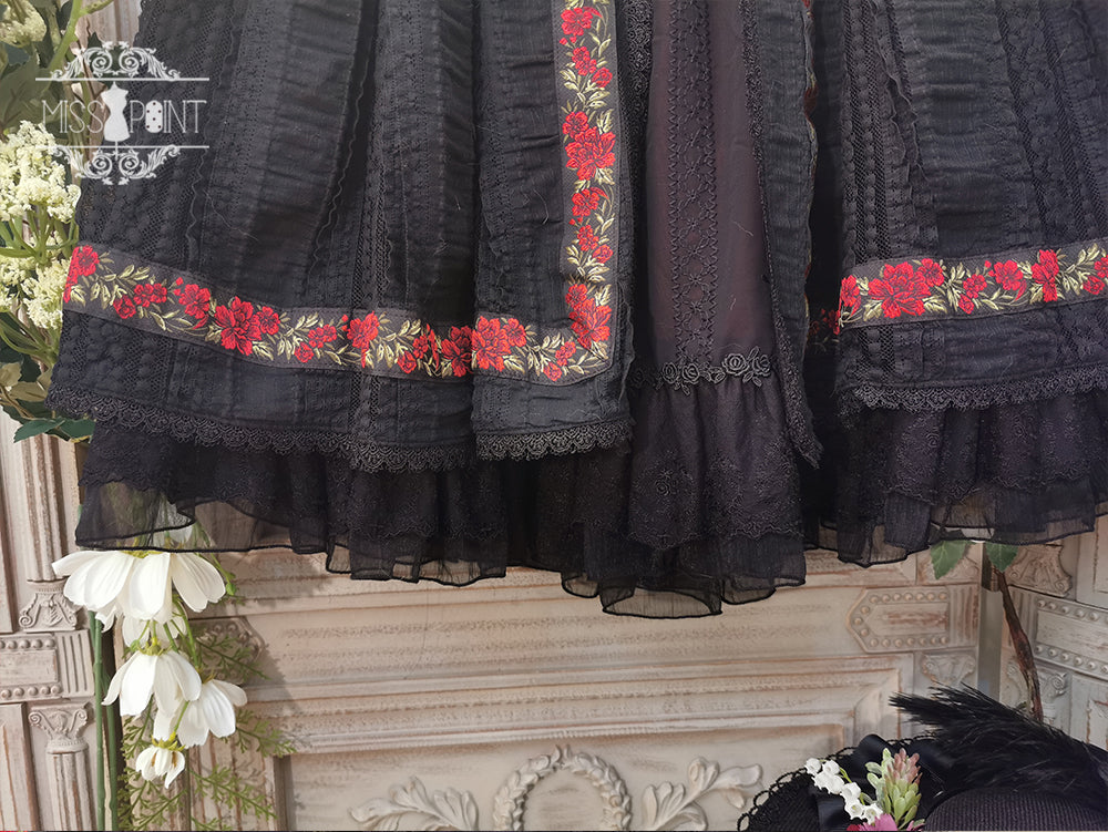 Miss Point - The Sally Gardens - Elegant Lolita Lotus Sleeves OP Dress