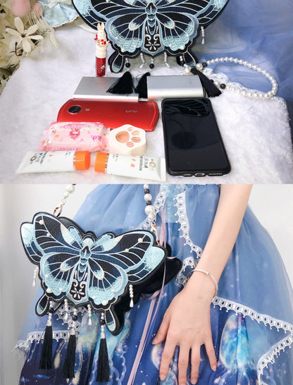 LovelyLota - Butterfly - Chinese Qi Lolita Butterfly Bag