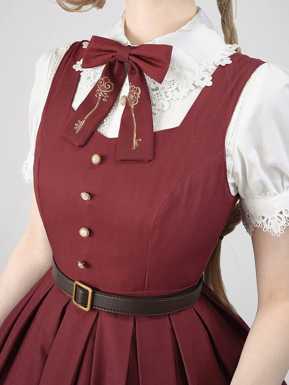 Miss Point - Antique Key - Elegant Lolita JSK Retro Lolita Dress