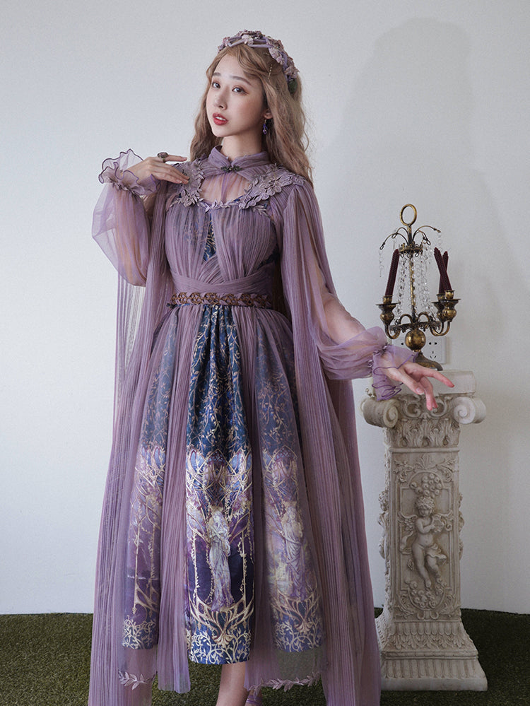 FunCcino - Dense Forest Corridor - Elegant Lolita Jumper Dress