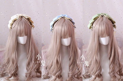 Xiaogui - Gothic Accessories Lolita Bow KC Hairclip