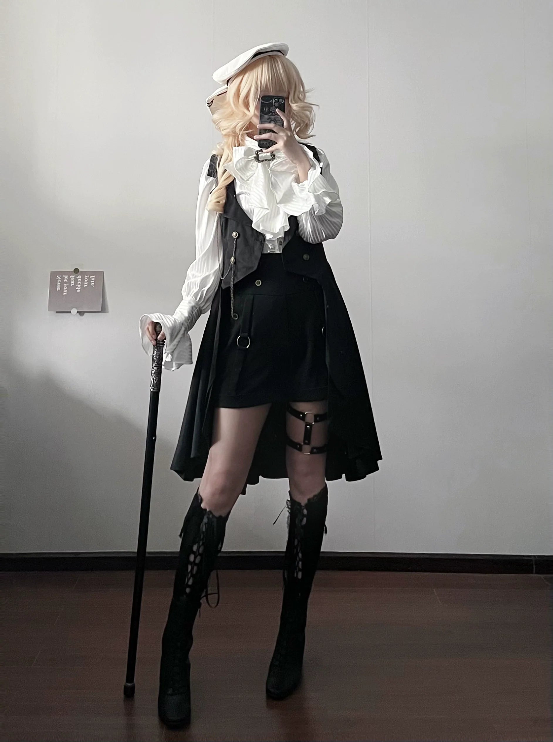 Gazing Galactic - Ouji Lolita Hight Waist Shorts