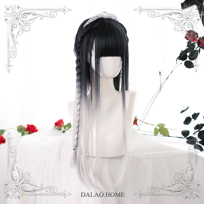 Dalao Home - Nightmare - Long Straight Natural Gradient Lolita Wig
