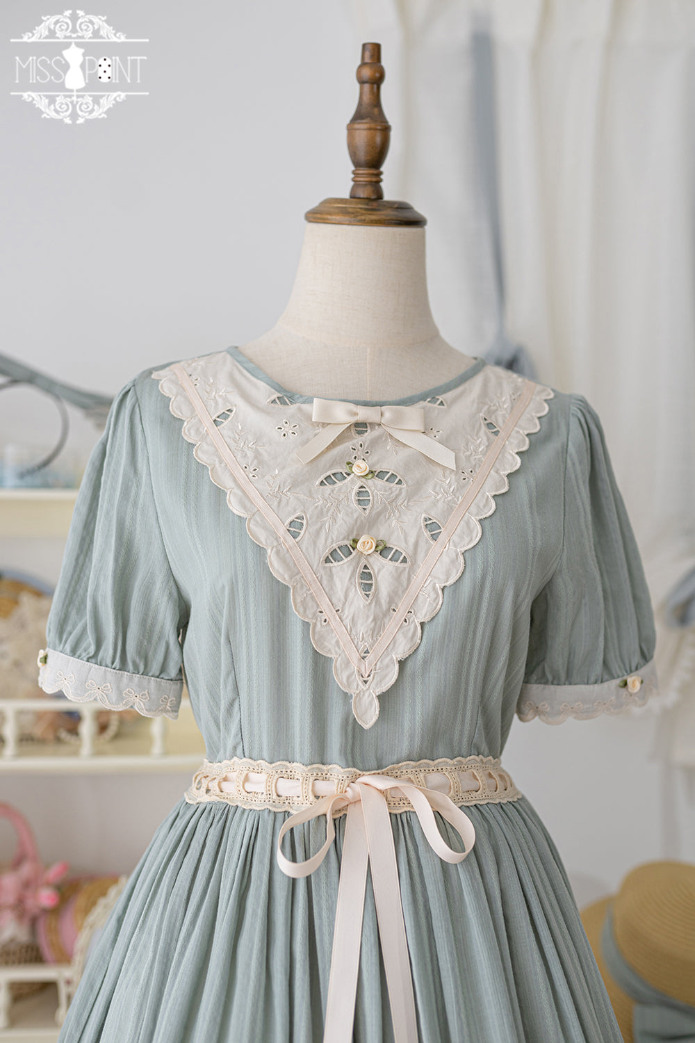 Miss Point - Happy Summer Elegant Lolita Floral OP Dress