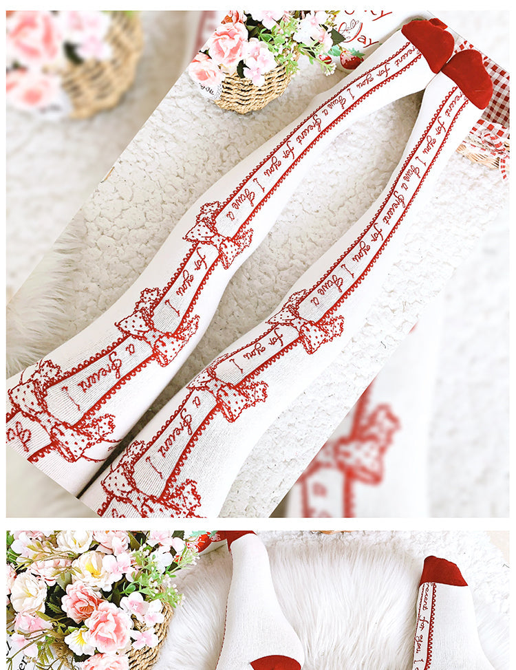 Roji roji - Annie's Gift Cotton Lolita Stockings