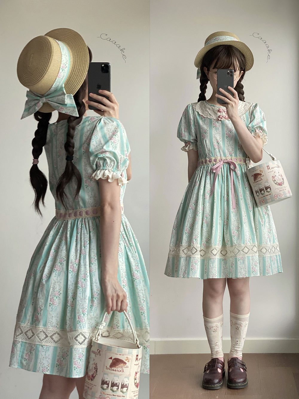 Miss Point - Happy Summer Cute Lolita Hairdband Straw Hat