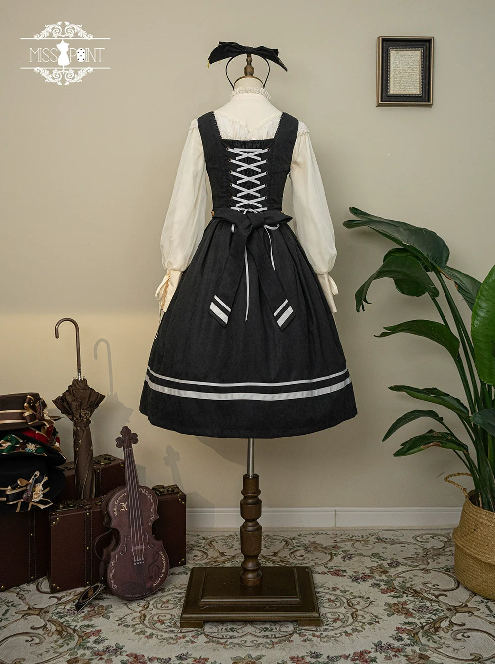 Miss Point - Customized Lolita Jumper Dress - Elegant College Lolita JSK