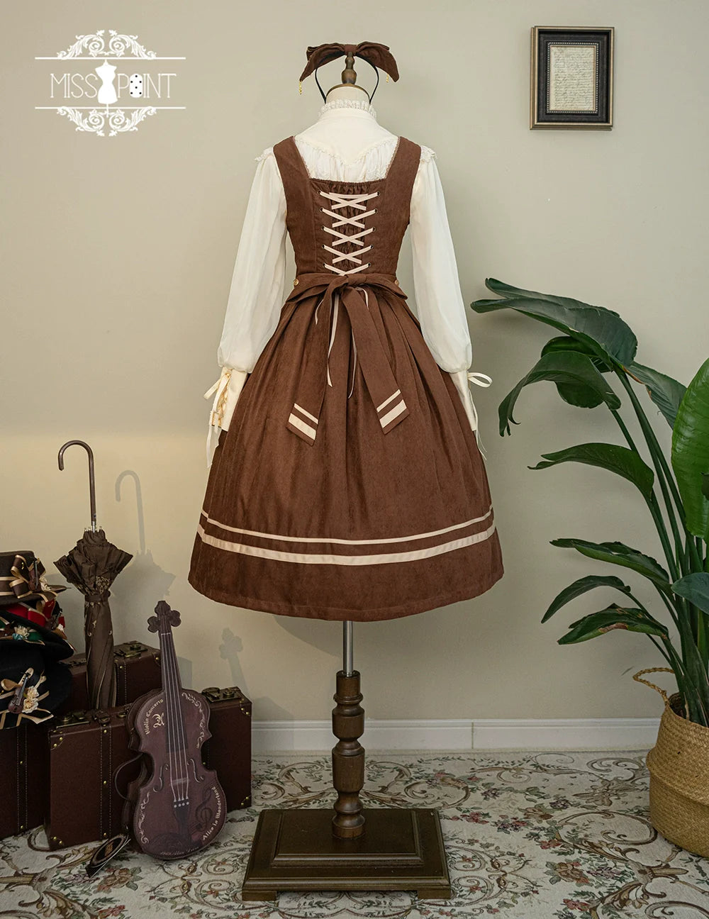 Miss Point - Customized Lolita Jumper Dress - Elegant College Lolita JSK