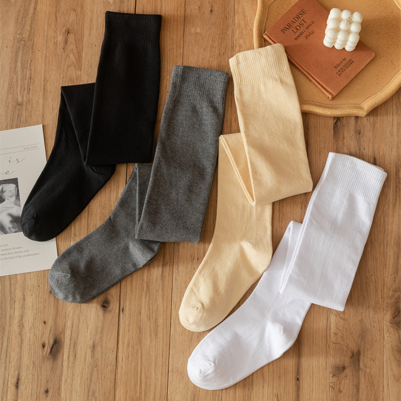Spring and Autumn Lolita Cotton Knee Stockings