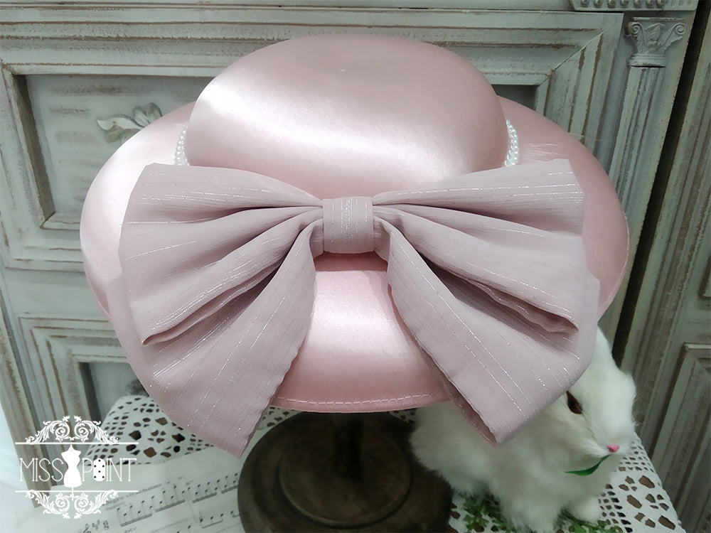 Miss point - Rhine Riverside - Summer Bow Lolita Top Hat
