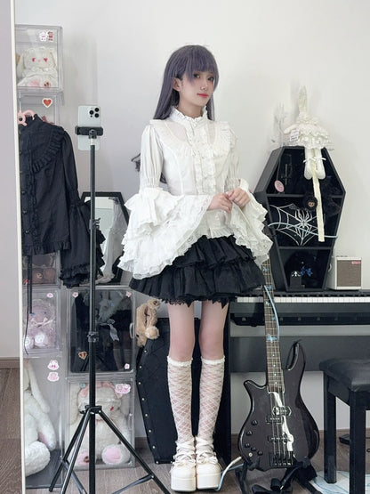 Twilight Zone - Sweet Lolita Blouse Princess Sleeve Shirt Inner Wear