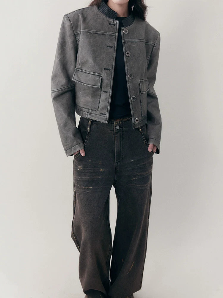 Retro jacket and A-line skirt【s0000007252】