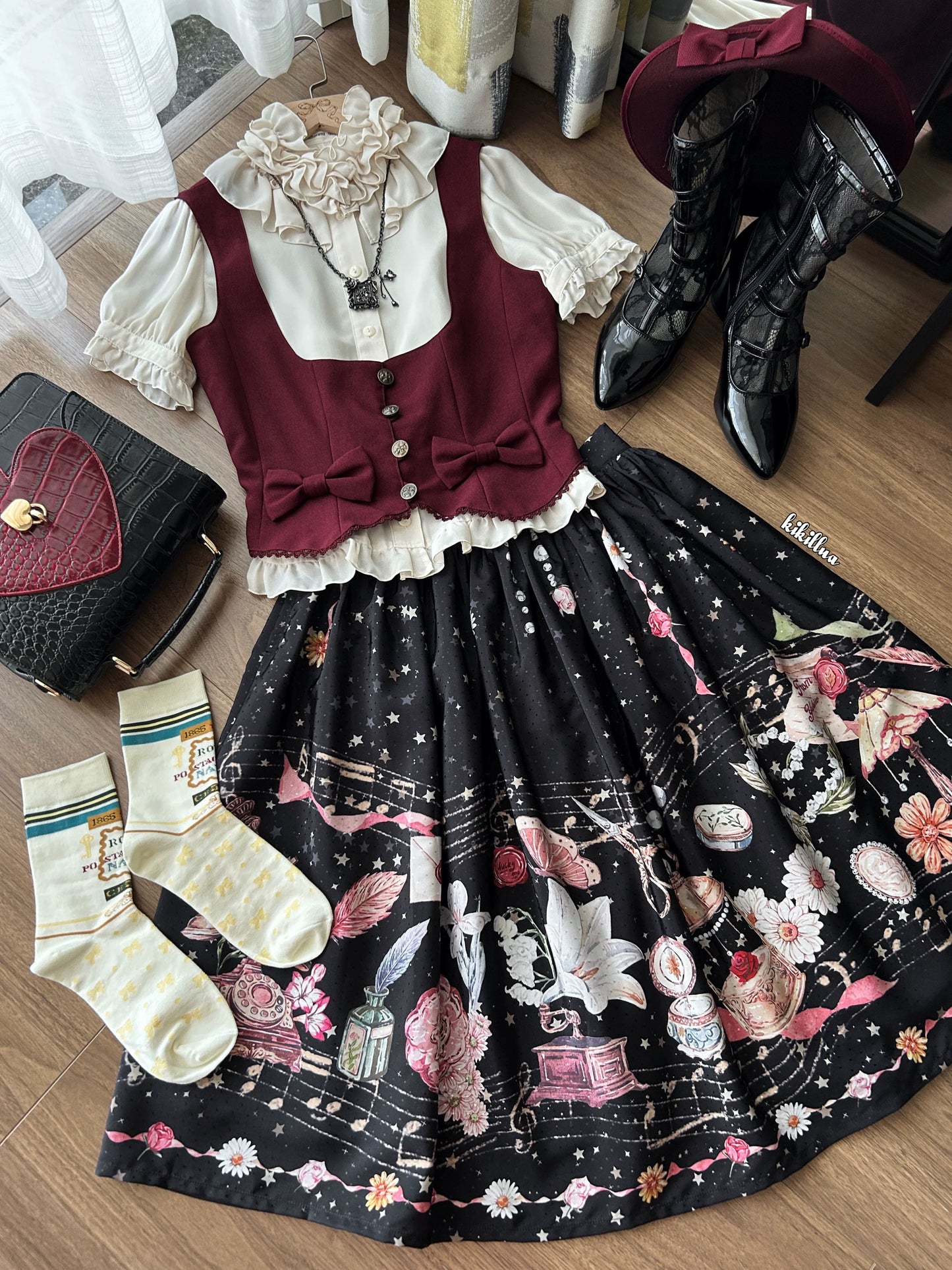 Yukines Box - Suyu Flower Sea - Elegant Lolita Dresses Floral Print JSK SK