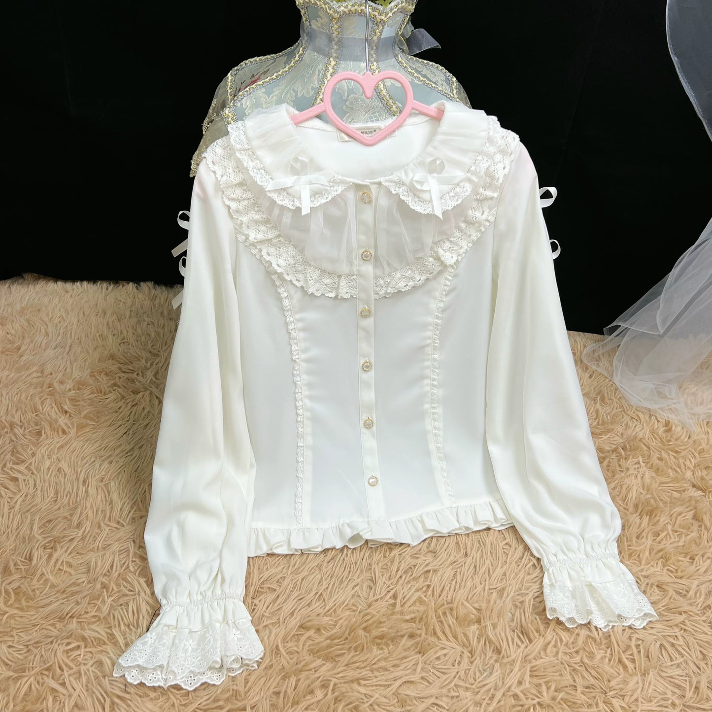 DMFS Lolita - Sweet Lolita Blouse Peter Pan Collar Shirt