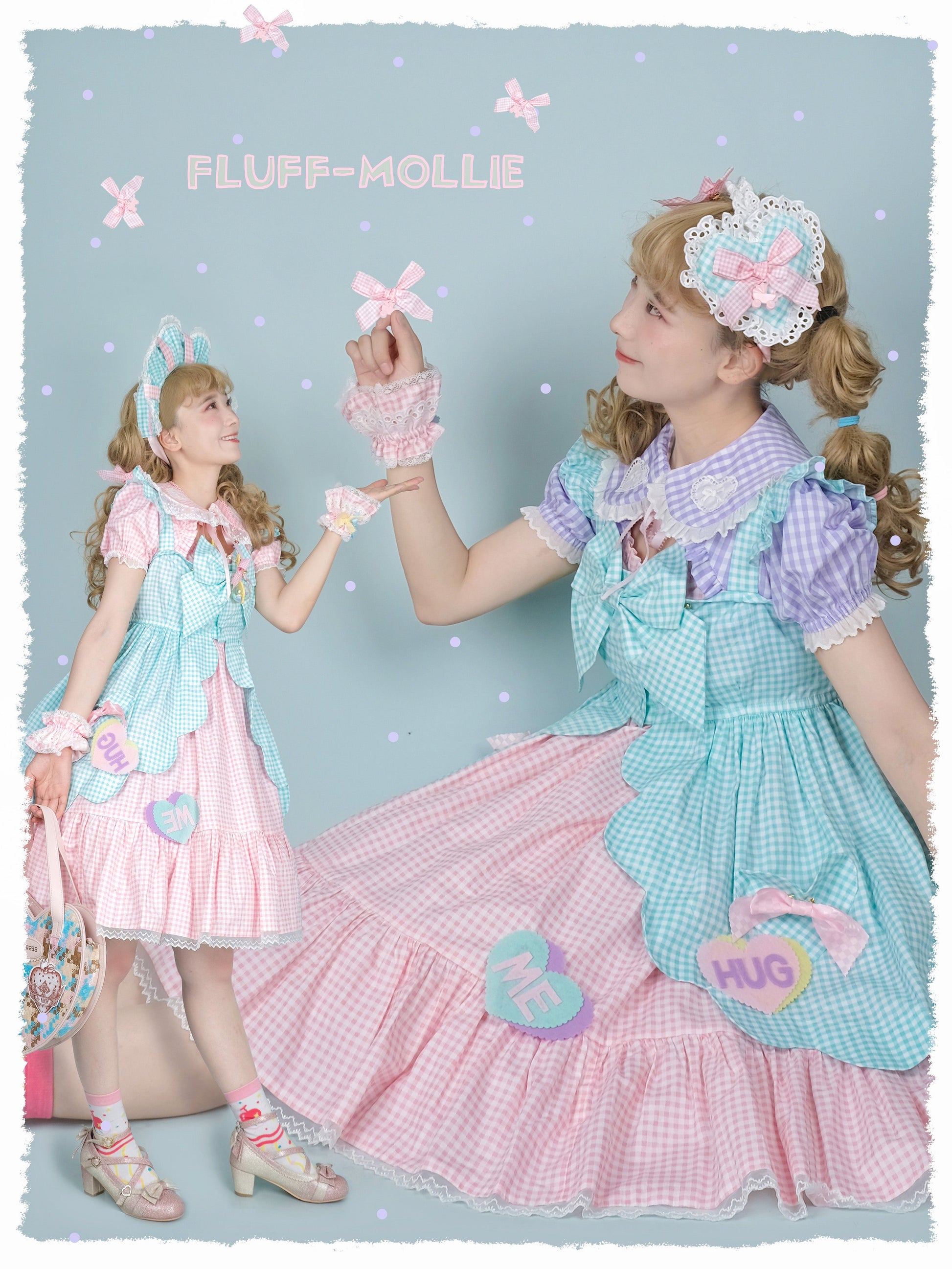Fluff Mollie - Split Pea Breakfast - Kawaii Lolita Cotton JSK