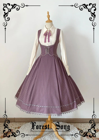 Forest Song - Kleta Manor - Bust-Supporting Classic Lolita JSK Dress