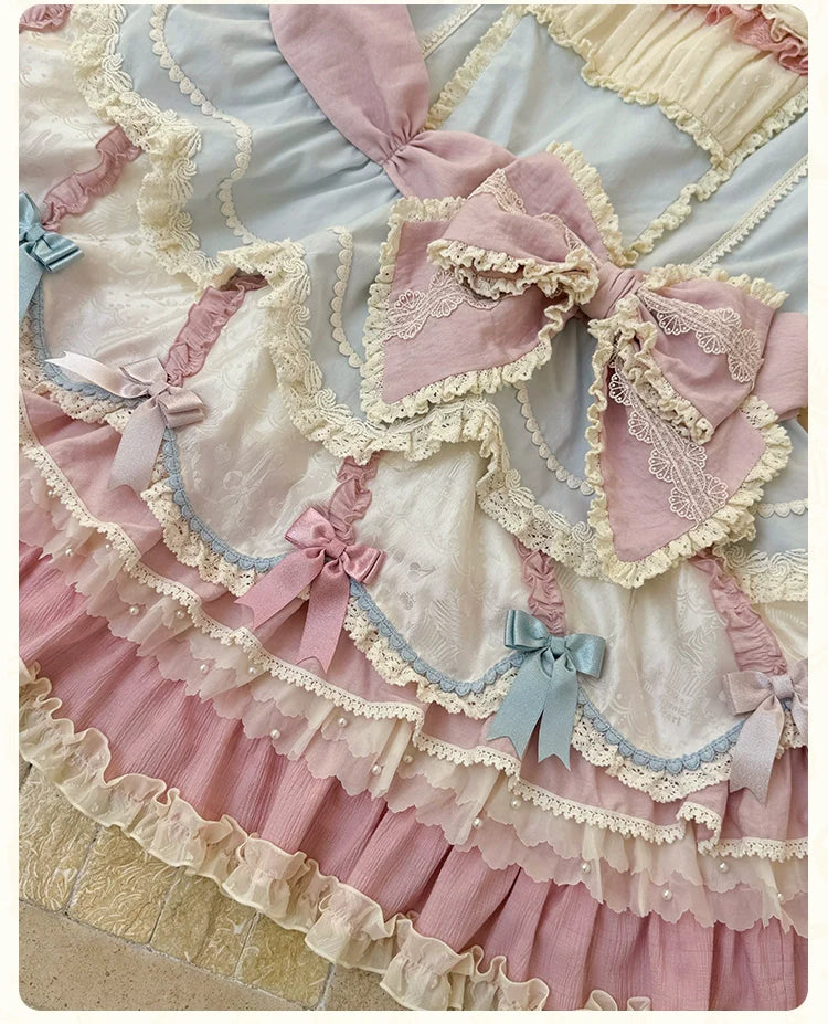Mademoiselle Pearl - Cup Cake - Sweet Lolita OP Dress Kawaii Lolita JSK SK