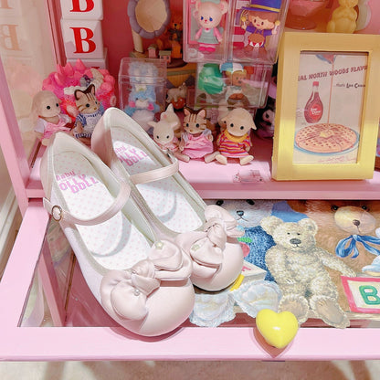 Dolly Doll - Little Fat Ding - Sweet Lolita Shoes Low Heel Round-toe Shoes