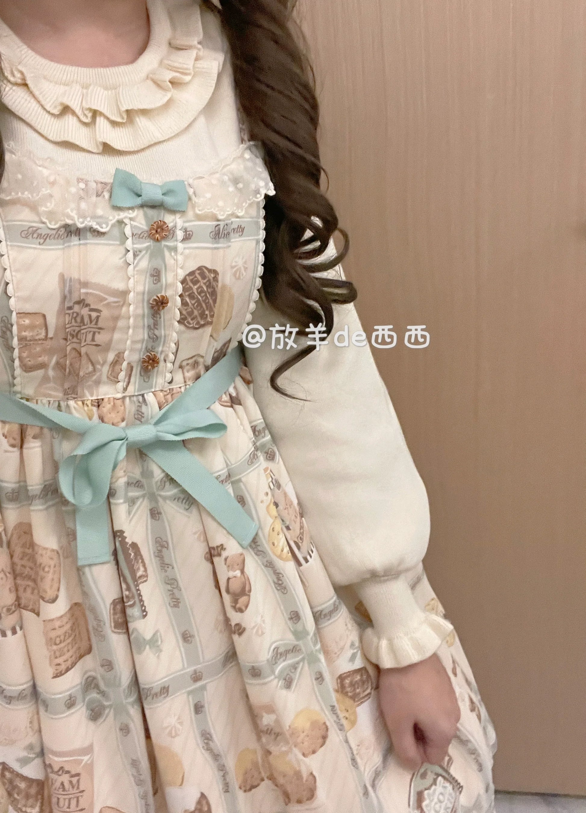 Sissy the shepherd - Sweet Lolita Sweater Autumn and Winter Lolita Innerwear