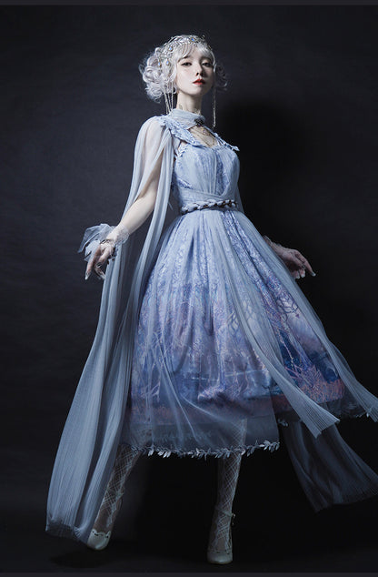 FunCcino - Dense Forest Corridor - Elegant Lolita Jumper Dress