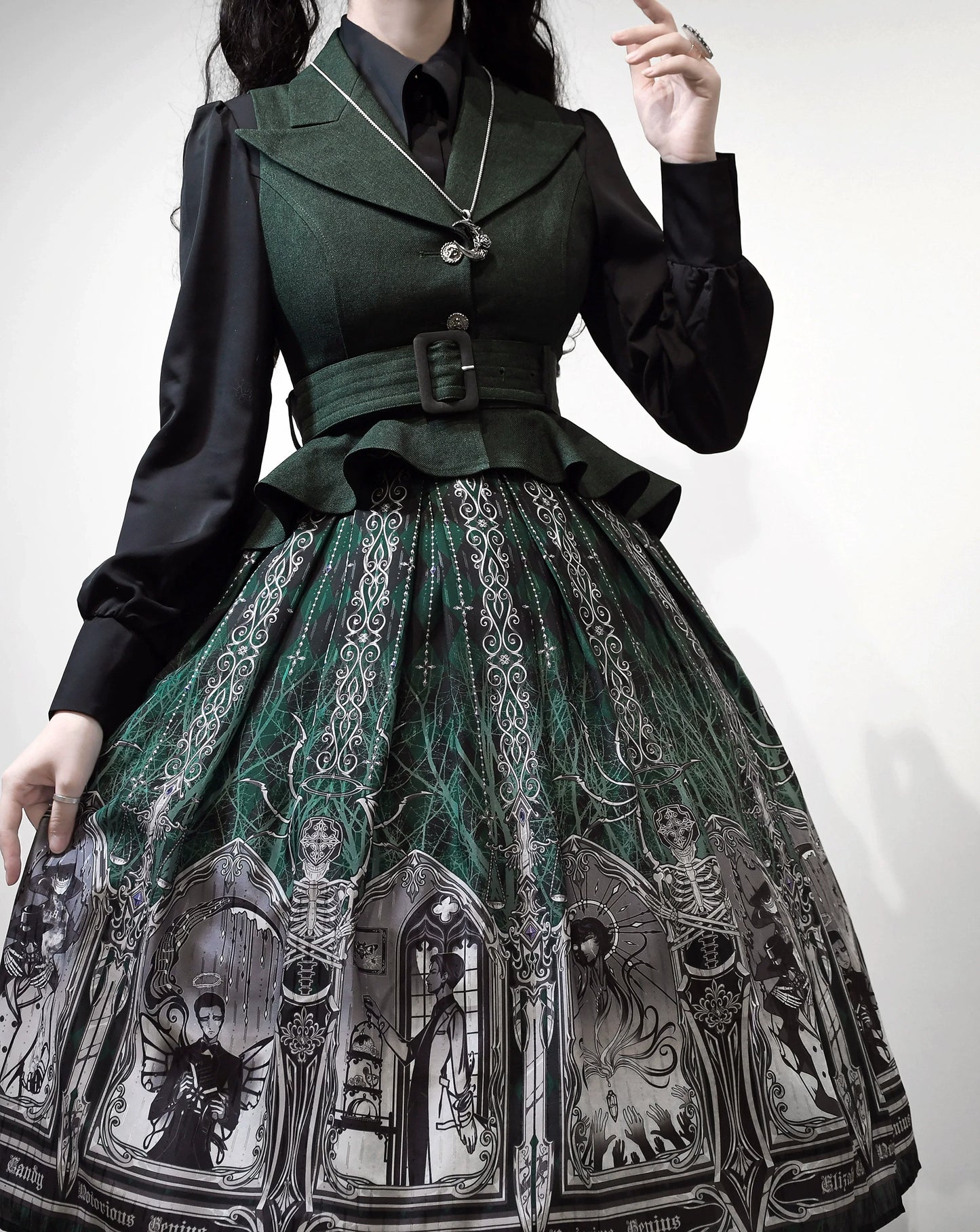 Frogic Studio - Magic Pharmacy - Vintage Lolita Vest Retro High-Waisted Lolita Vest