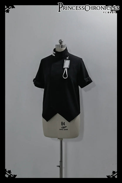 Princess Chronicles - White Cat - Futuristic Style Cool Lolita Pants Suit With Cat Ear Coat