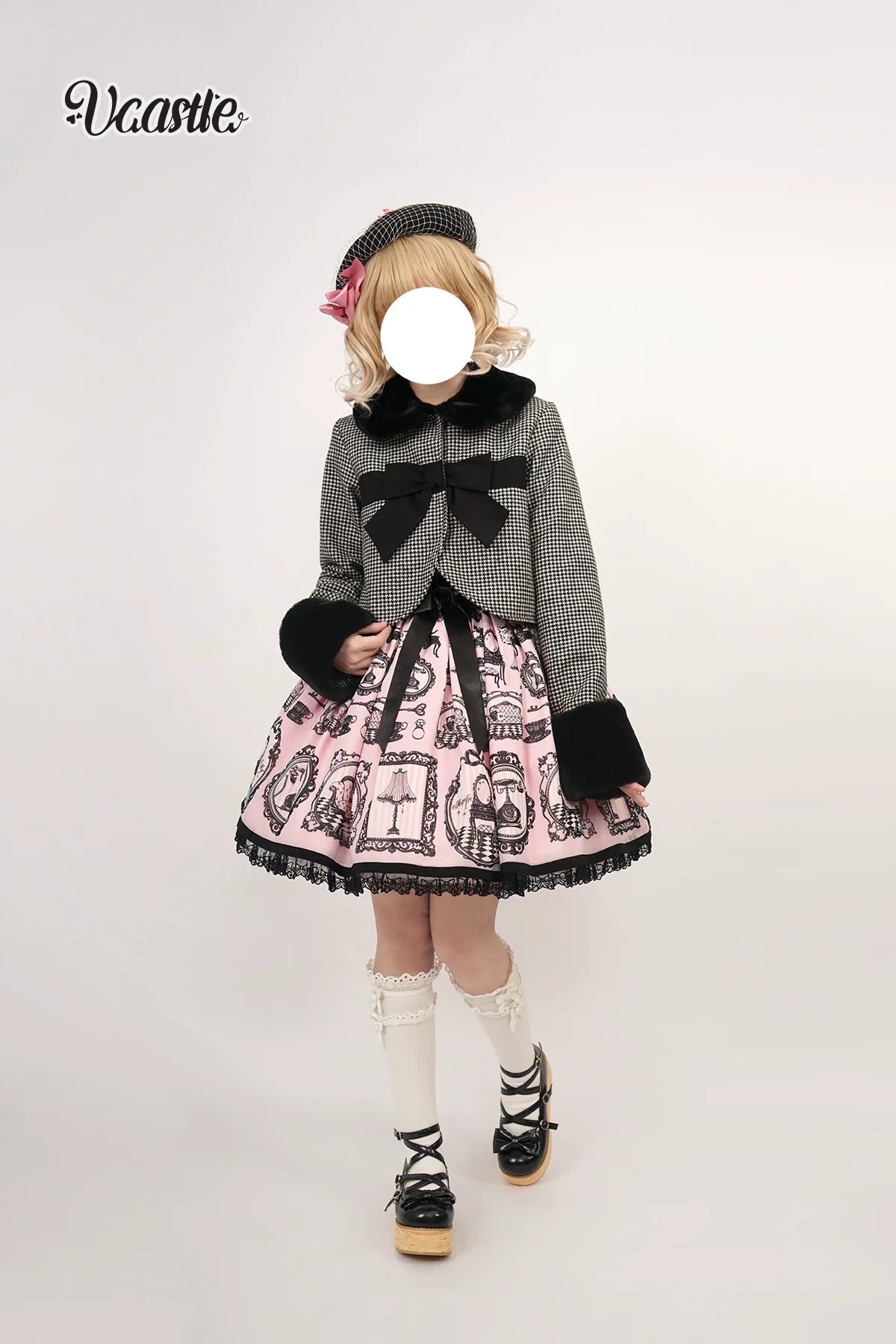 Vcastle - Winter Lolita Coat Short Wool Coat