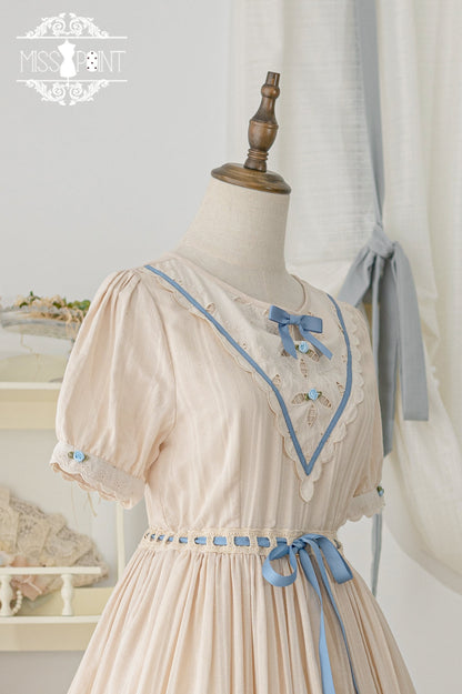 Miss Point - Happy Summer Elegant Lolita Floral OP Dress