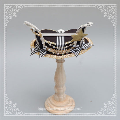 Fox Cherry - Lolita Rabbit Ears Top Hat Multiple colors