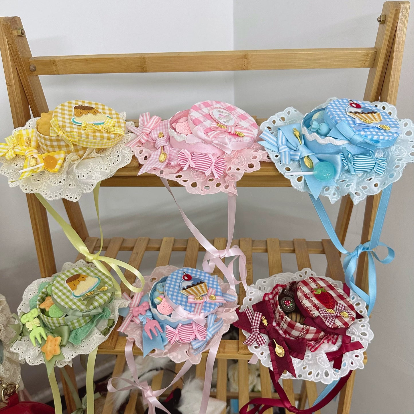 Chestnut Lolita - Sweet Lolita Candy Box Hat Handmade Lolita Top Hat