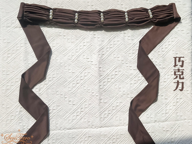 Sentaro - Elegant Lolita Multiple Colors Waist Tie