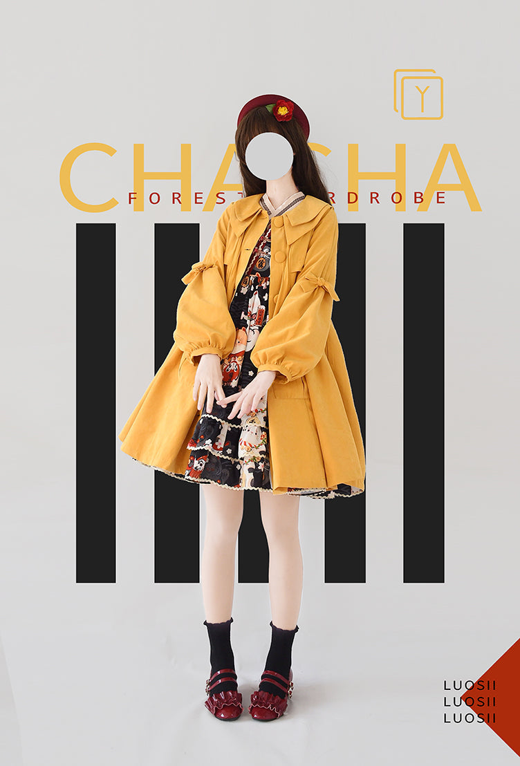 Forest Wardrobe - Country Lolita Warm Lovely Coat Multicolors