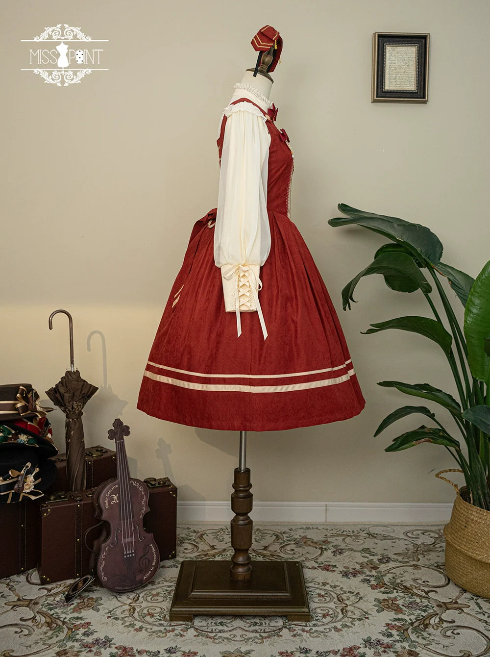 Miss Point - Customized Lolita Jumper Dress - Elegant College Lolita JSK