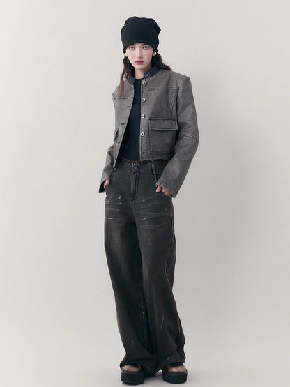 Retro jacket and A-line skirt【s0000007252】