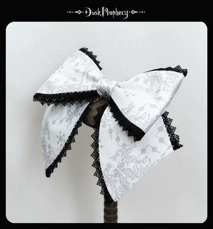 DuskProphecy - Coccyx - Elegant Lolita Hair Accessories Set Multicolors