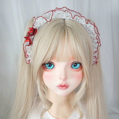 MaoJiang Handmade - Sweet Lolita Headdress Ruffled Design Lolita KC